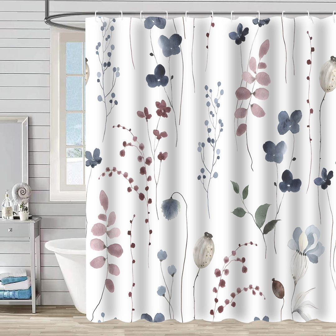 Botanical Garden Shower Curtain Bowlift