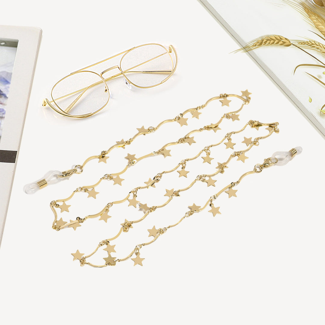 Elegant Gold Star Chain Bowlift