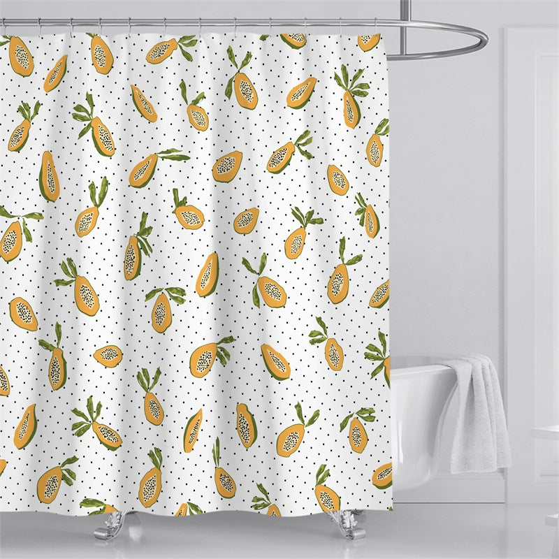Decorative Shower Curtain Bowlift