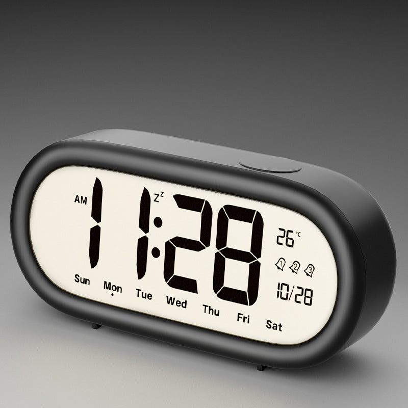 Digital LED Desk Clock in Modern Design Bowlift