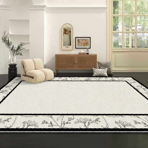 Floral Design Area Rug