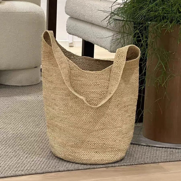 Shoulder Bag Made of Natural Macrame Bowlift