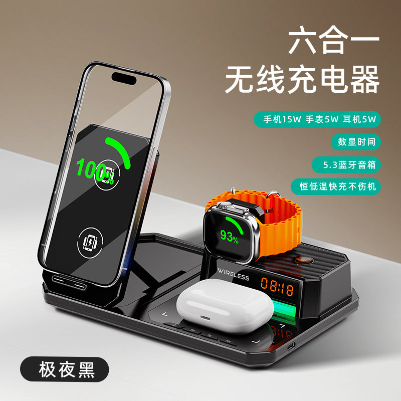 Women wireless charger with integrated watch stand from Bowlift