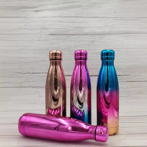 Ladies Insulated Bottle with Elegant Pop-Art Surface Bowlift