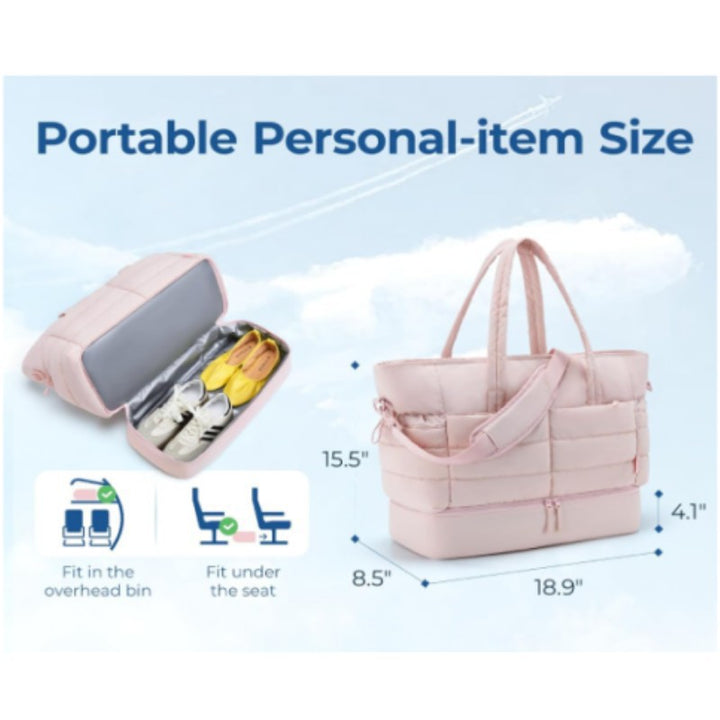 Multifunctional padded tote bag Bowlift