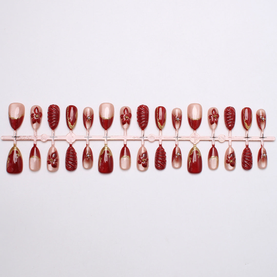 Elegant Press-On Nail Tips Bowlift