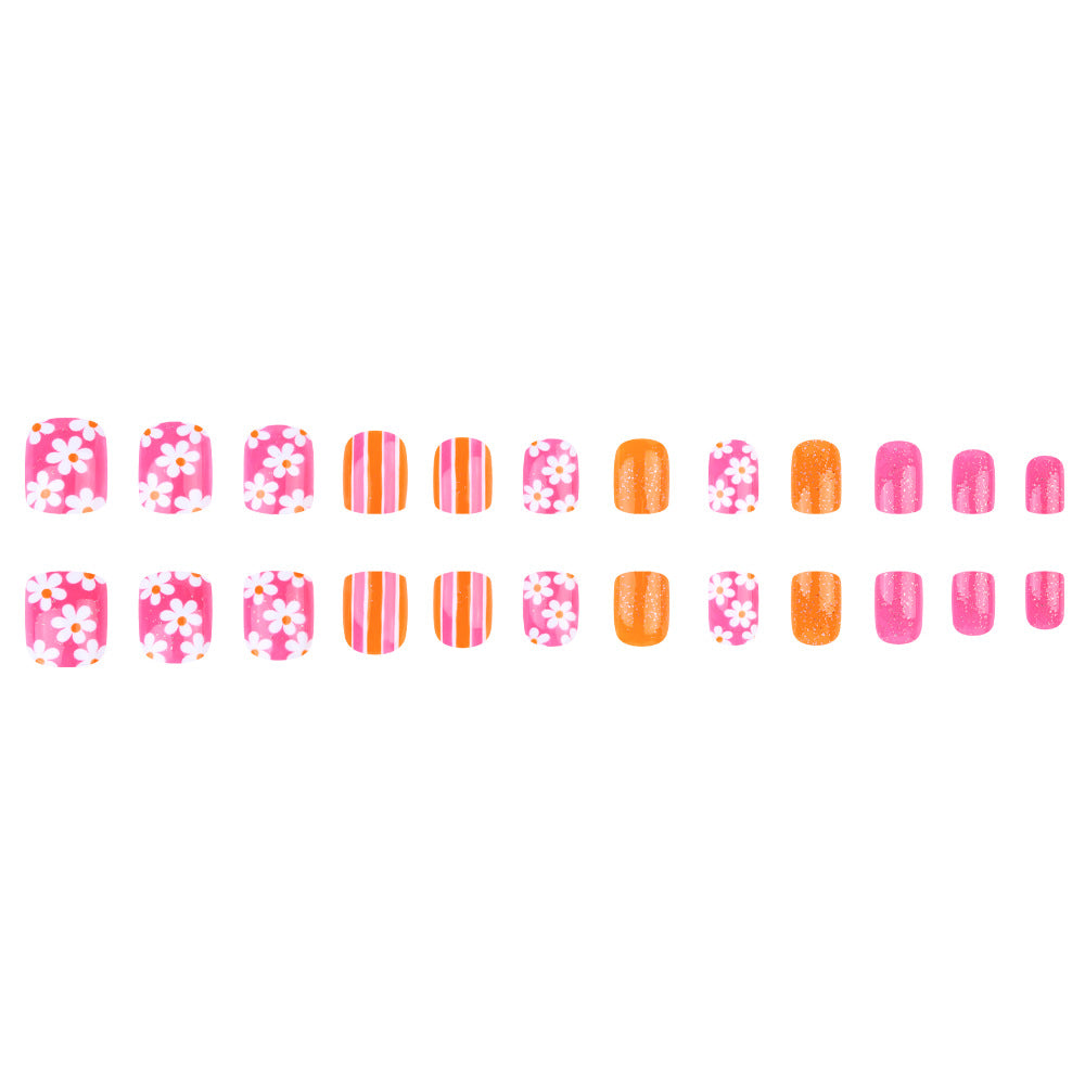 Vibrant Floral Nail Art Kit Bowlift