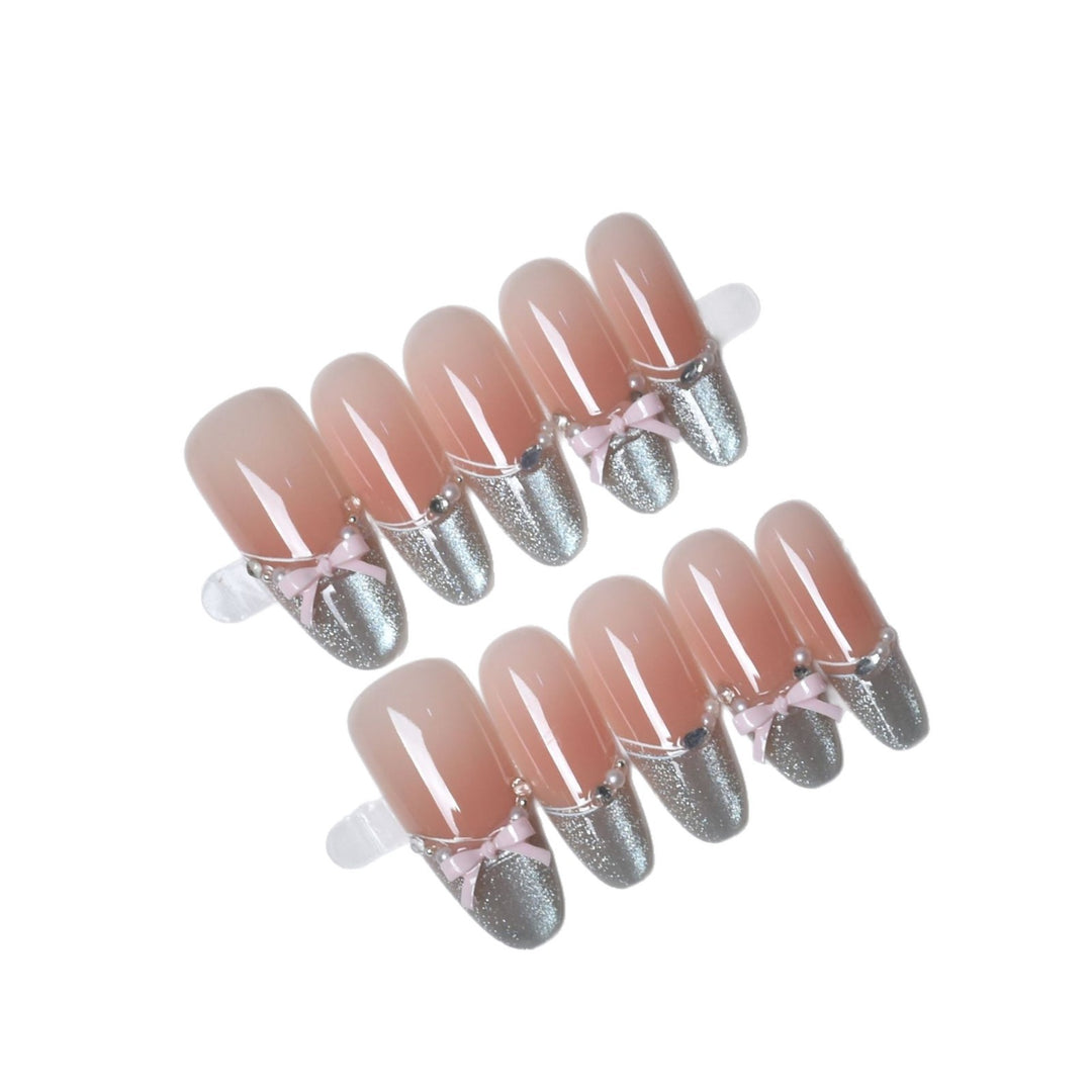 Artistic Ombre Press-On Nail Extensions Bowlift