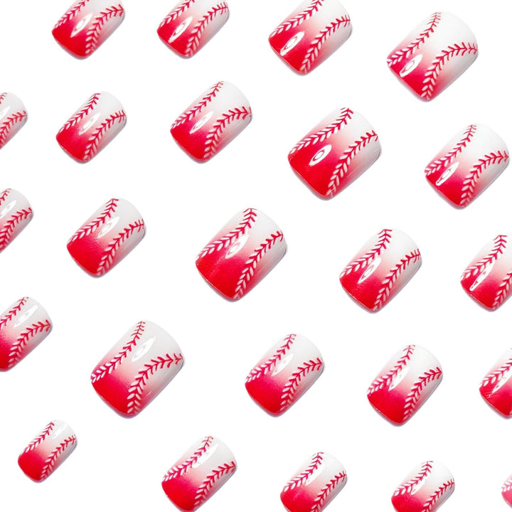 Creative acrylic nails with elegant ombre design and delicate floral patterns Bowlift