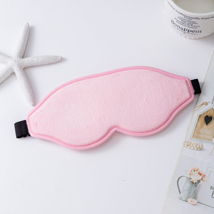Unisex ergonomic sleep mask with three-dimensional contour and adjustable rubber band Bowlift
