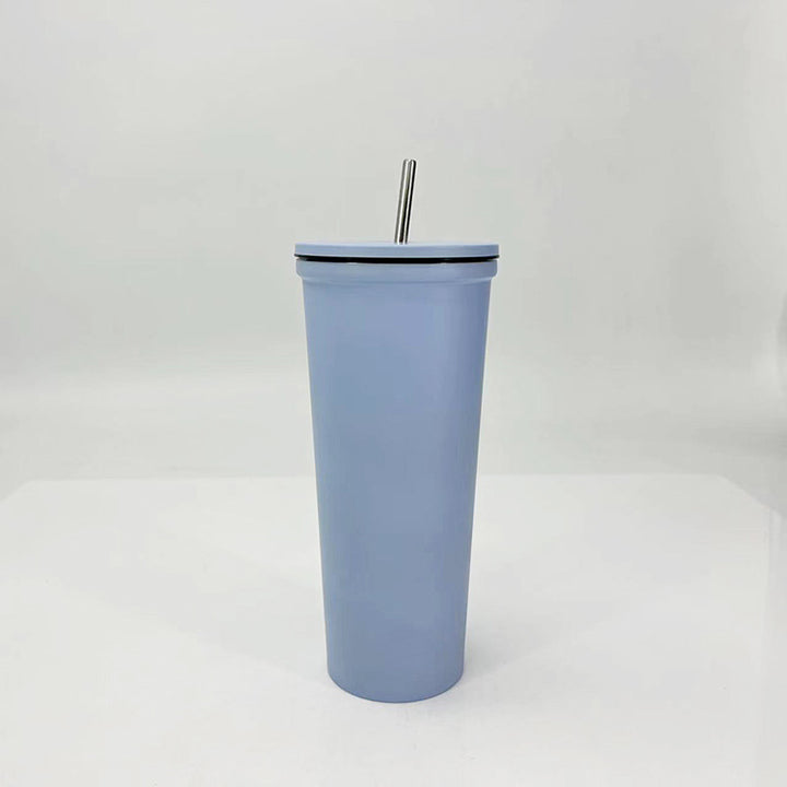 Ladies Drinking Cup with Stainless Steel Straw Bowlift
