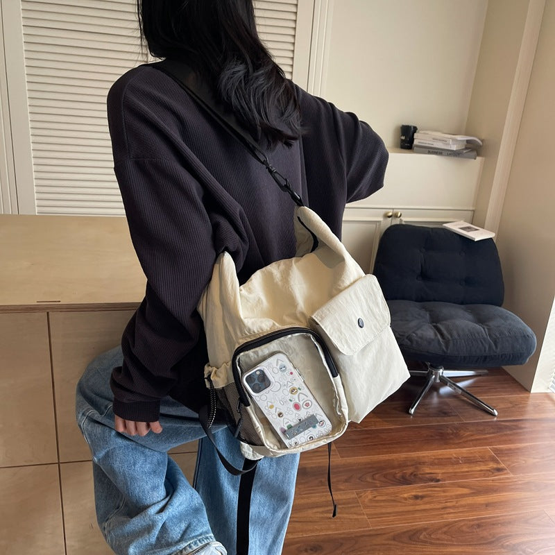 Multifunctional Casual Crossbody Backpack Bowlift