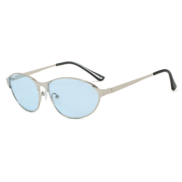 Women's stylish sunglasses in elegant oval design with UV protection Bowlift