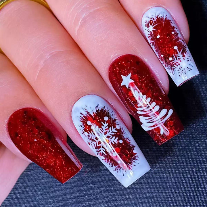 Creative Christmas Art Nails Bowlift