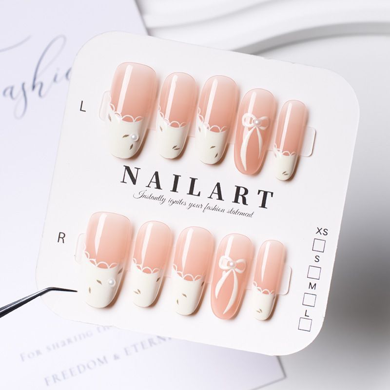 Creative Thematic Press-On Nail Set Bowlift