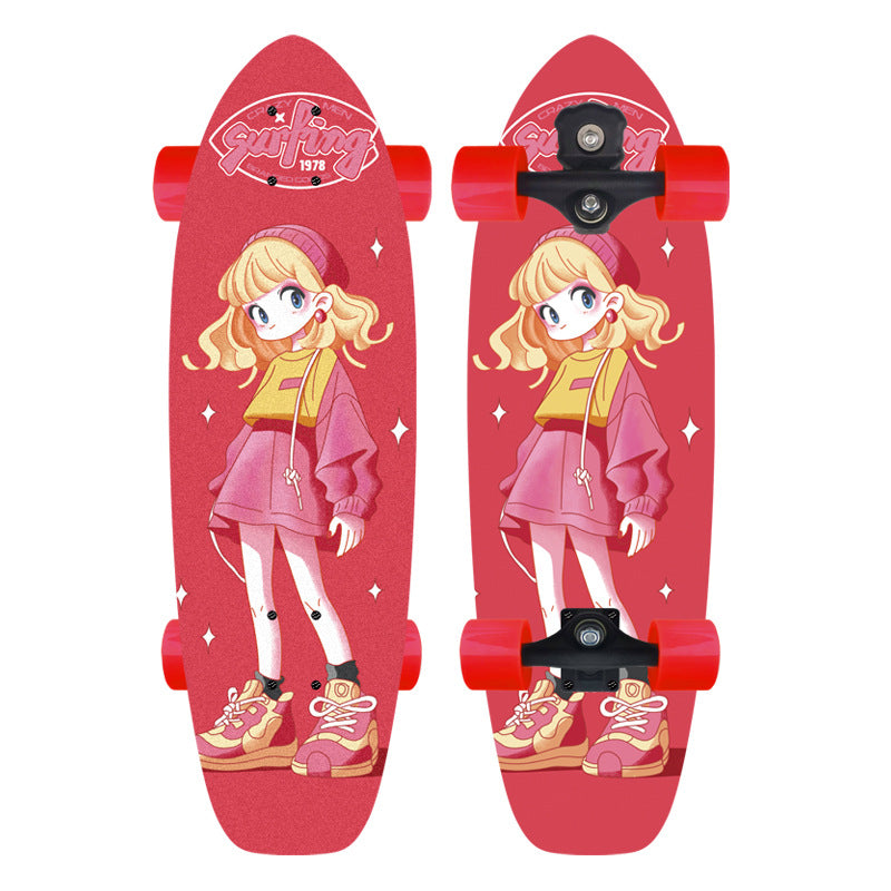 Themed Mini Cruiser Skateboard Bowlift