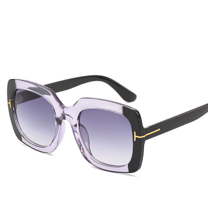 Oversized Fashion Sunglasses with Gradient Lenses Bowlift