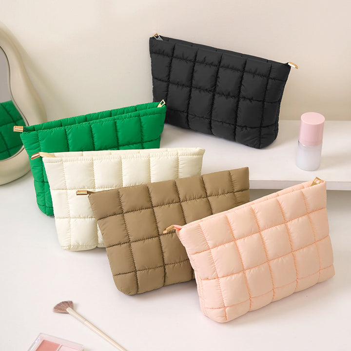 Quilted Travel Clutch Bowlift