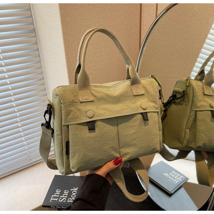 Multifunctional Tote Bag With Several Compartments Bowlift
