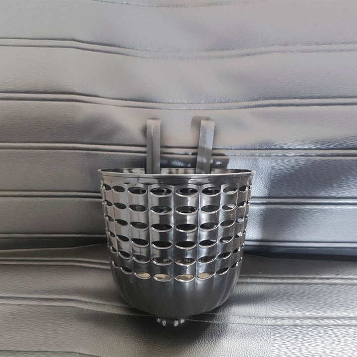 ventilated hanging storage basket with dual strap attachment Bowlift