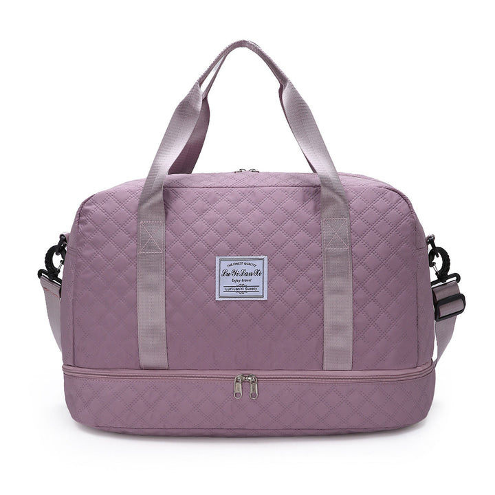 Quilted Travel Weekender Duffle