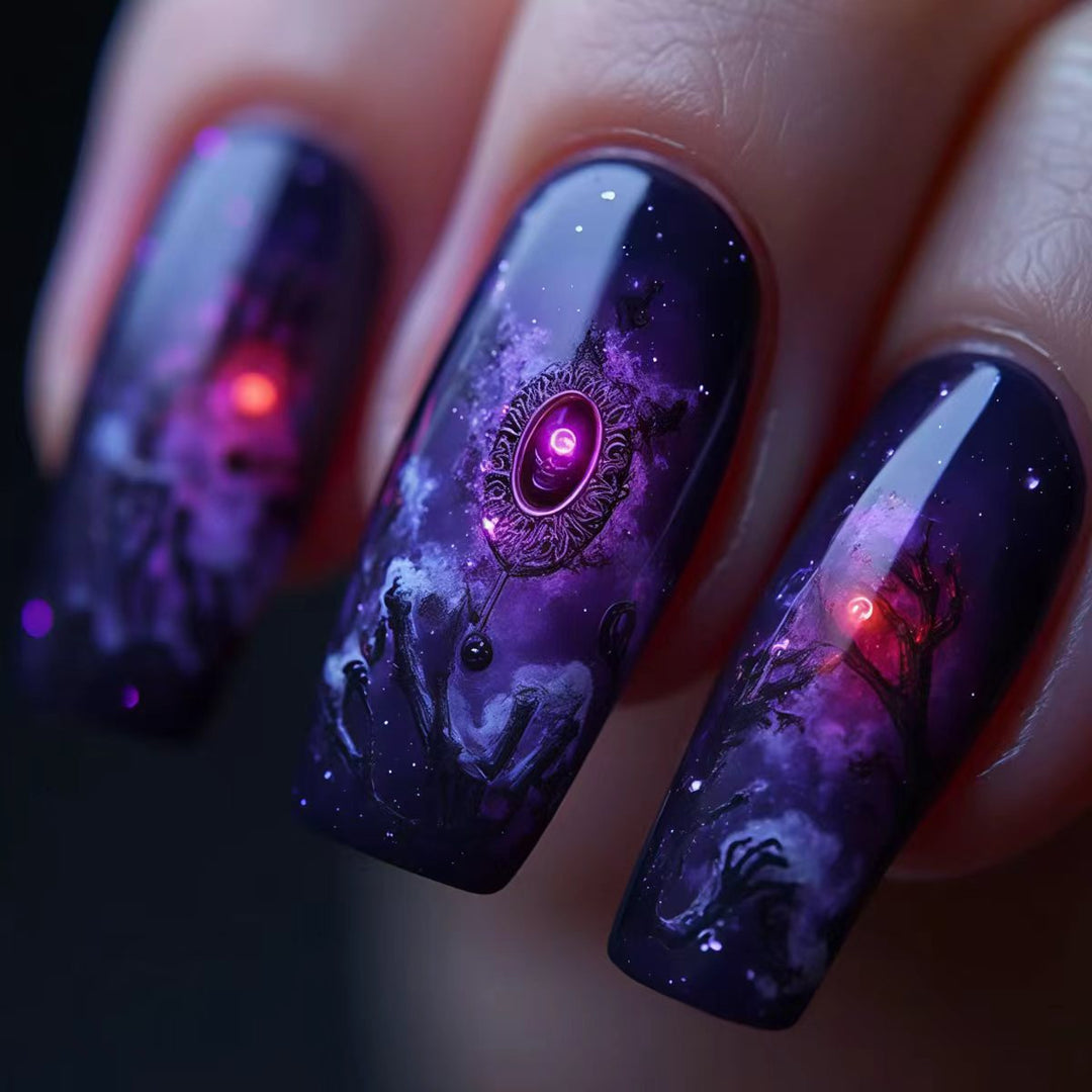 Creative and Mystical Nail Design Bowlift