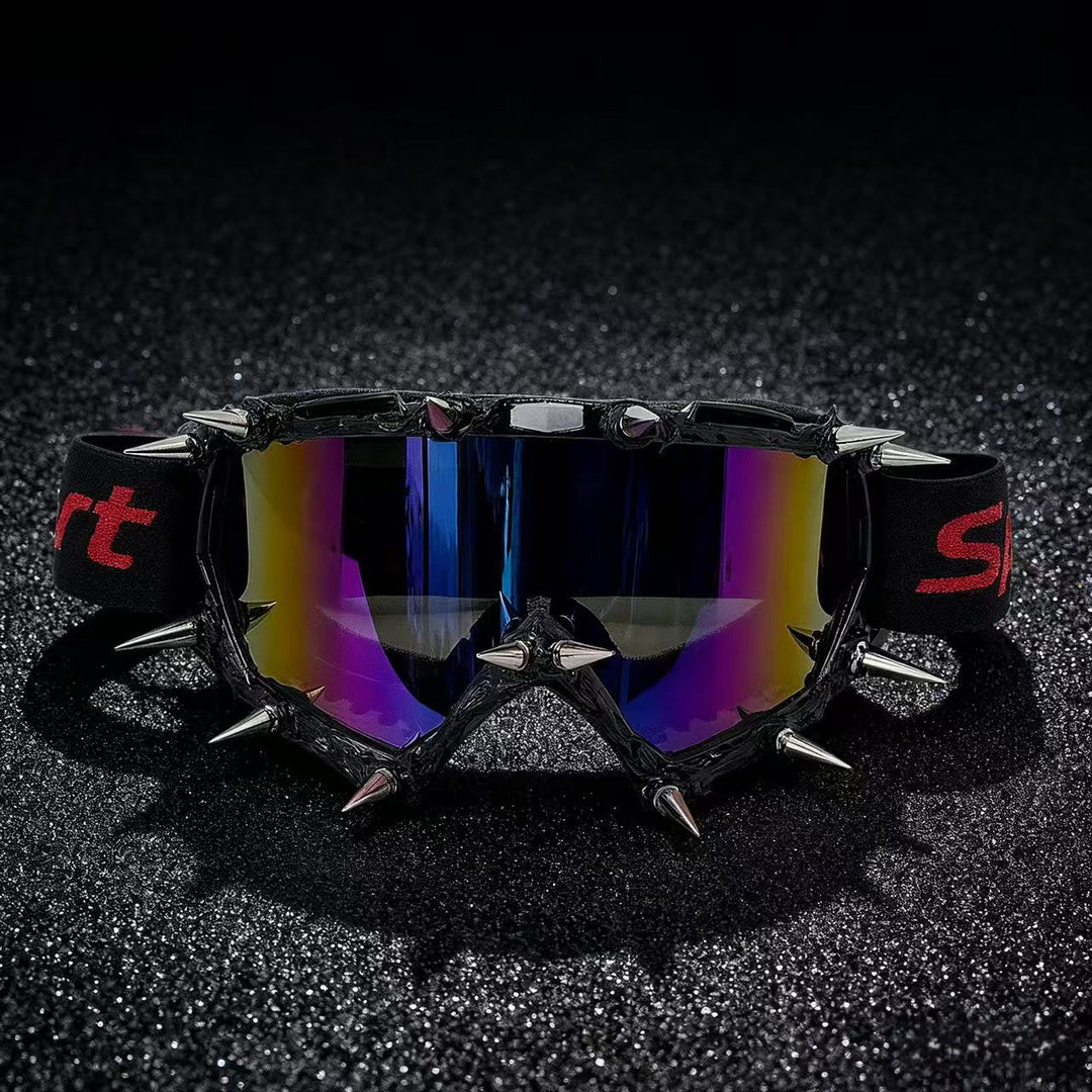 Women's sporty ski goggles with pointed accents Bowlift