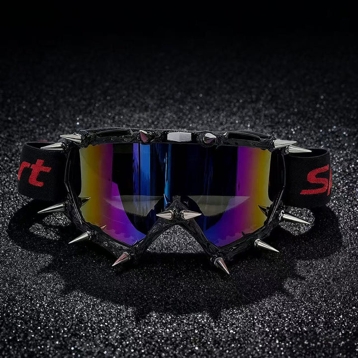 Women's sporty ski goggles with pointed accents Bowlift