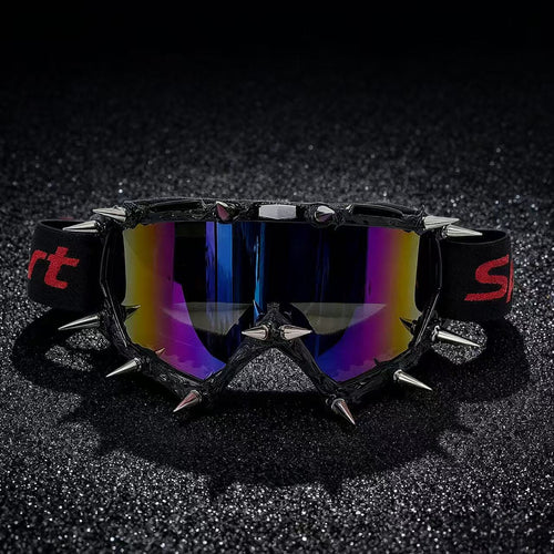Women's sporty ski goggles with pointed accents Bowlift