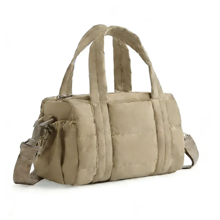 Spacious Padded Weekender Handbag Bowlift