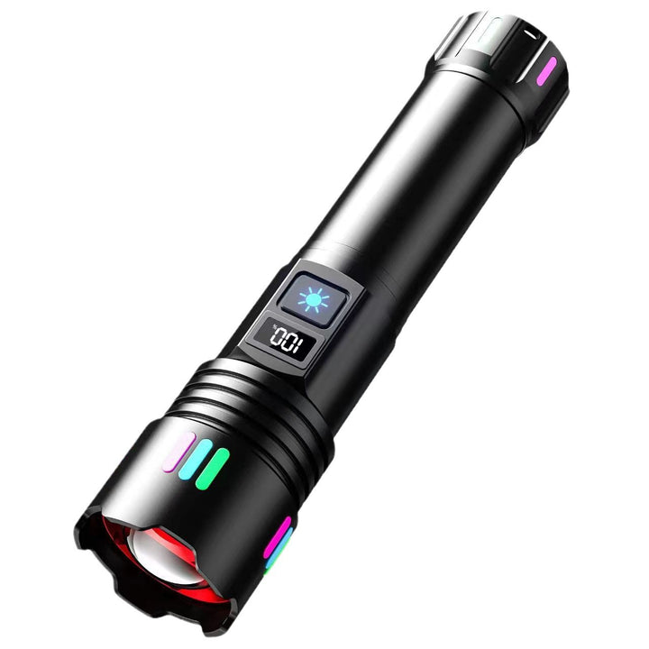 High-Performance Rechargeable LED Flashlight with Adjustable Modes Bowlift