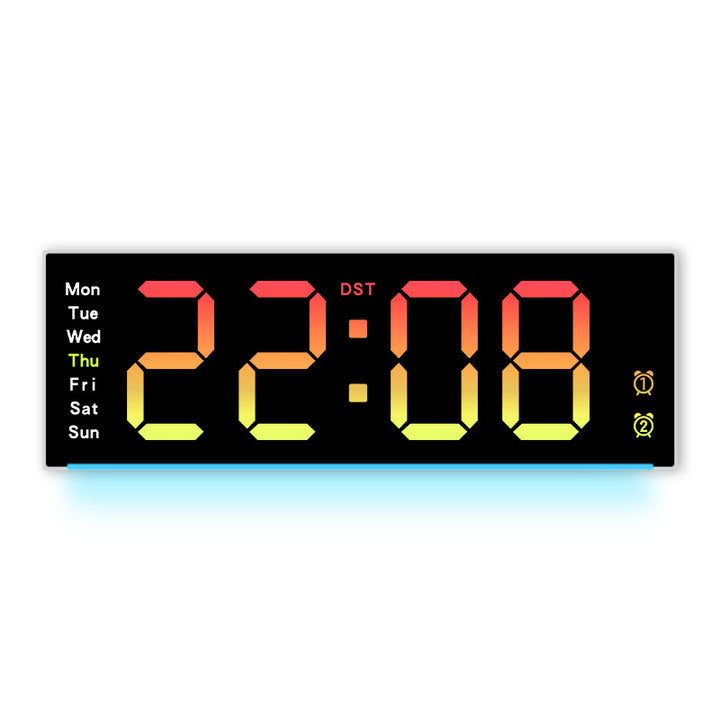 Digital table clock Bowlift