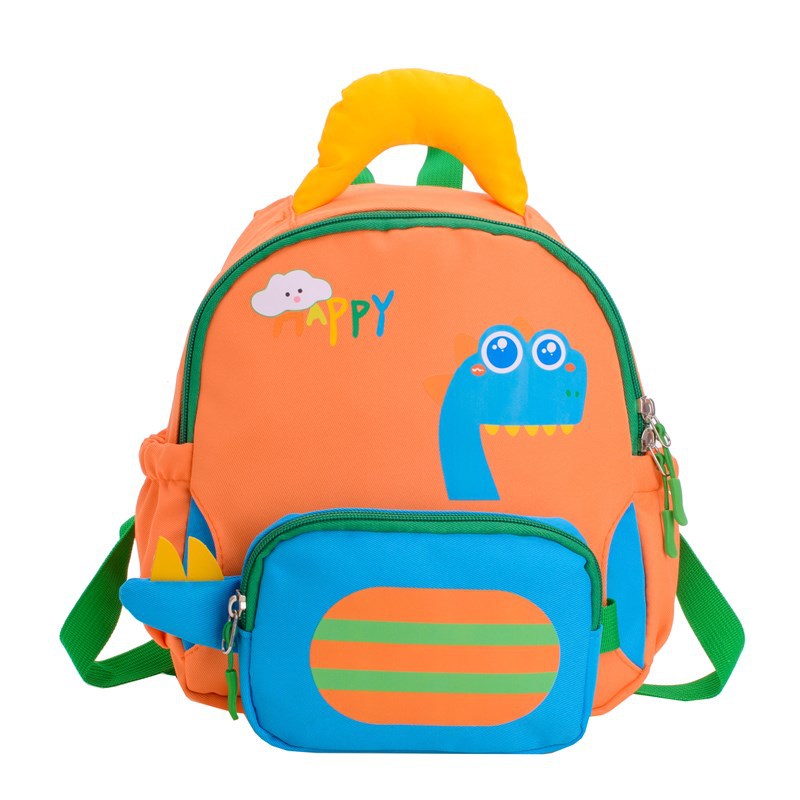 Cute Cartoon Dinosaur-Themed Backpack