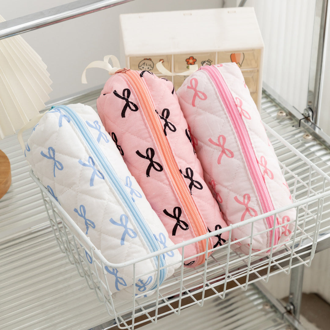 Quilted Scissors Print Pencil Case Bowlift