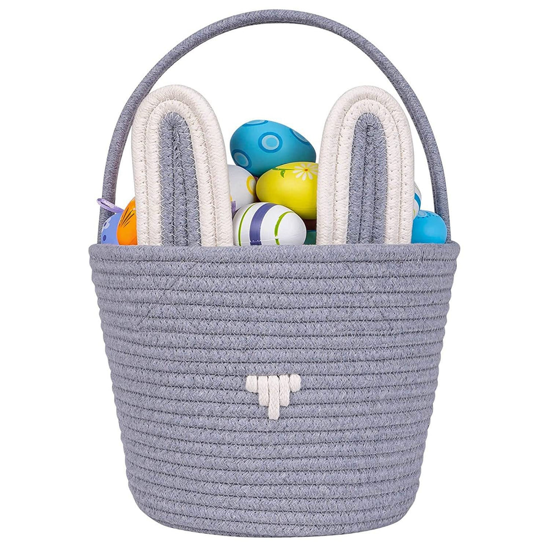 Women cute storage basket with bunny ears Bowlift