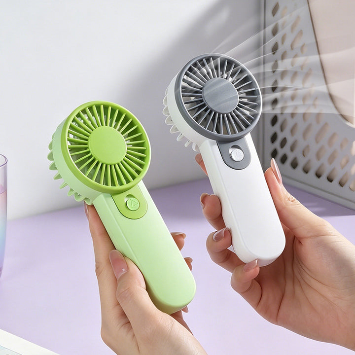 Ladies portable hand fan with variable speed control Bowlift