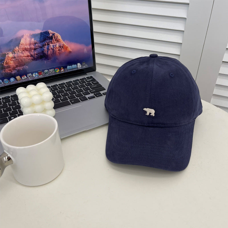 Women's Casual Cotton Embroidered Baseball Cap Bowlift