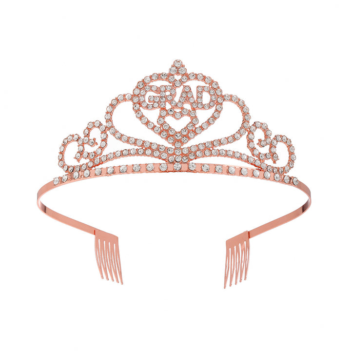Ladies Decorative Crystal Tiara Bowlift