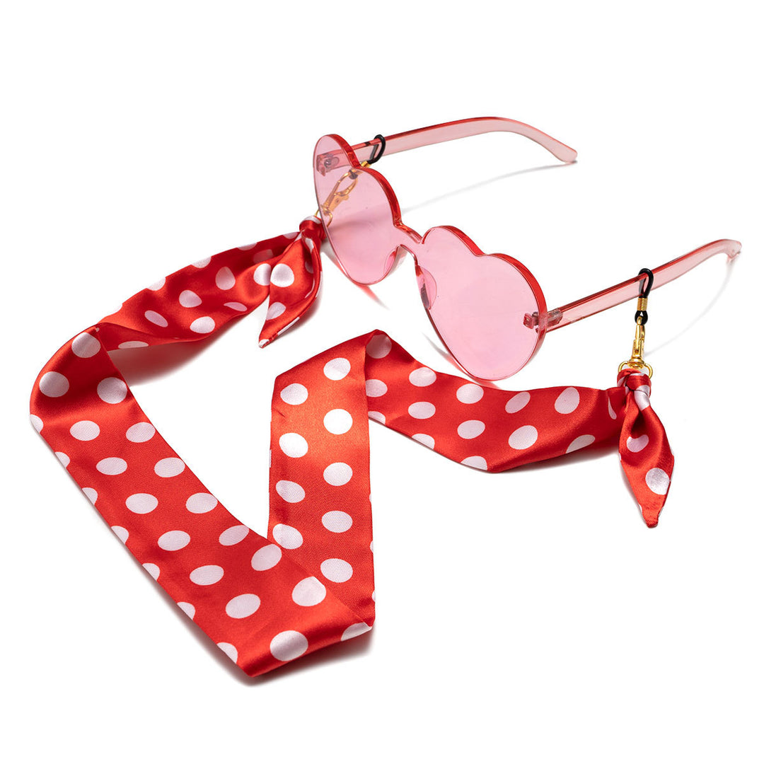 Stylish Polka Dot Eyewear Strap Bowlift