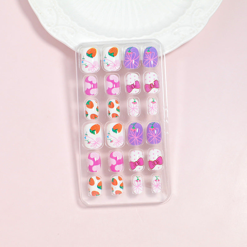 Decorative Press-On Nail Art Bowlift