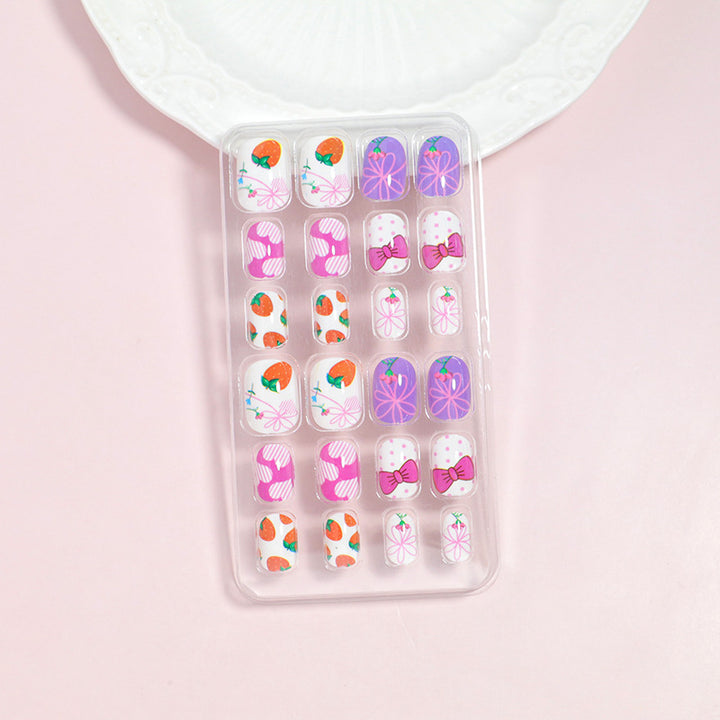 Decorative Press-On Nail Art Bowlift