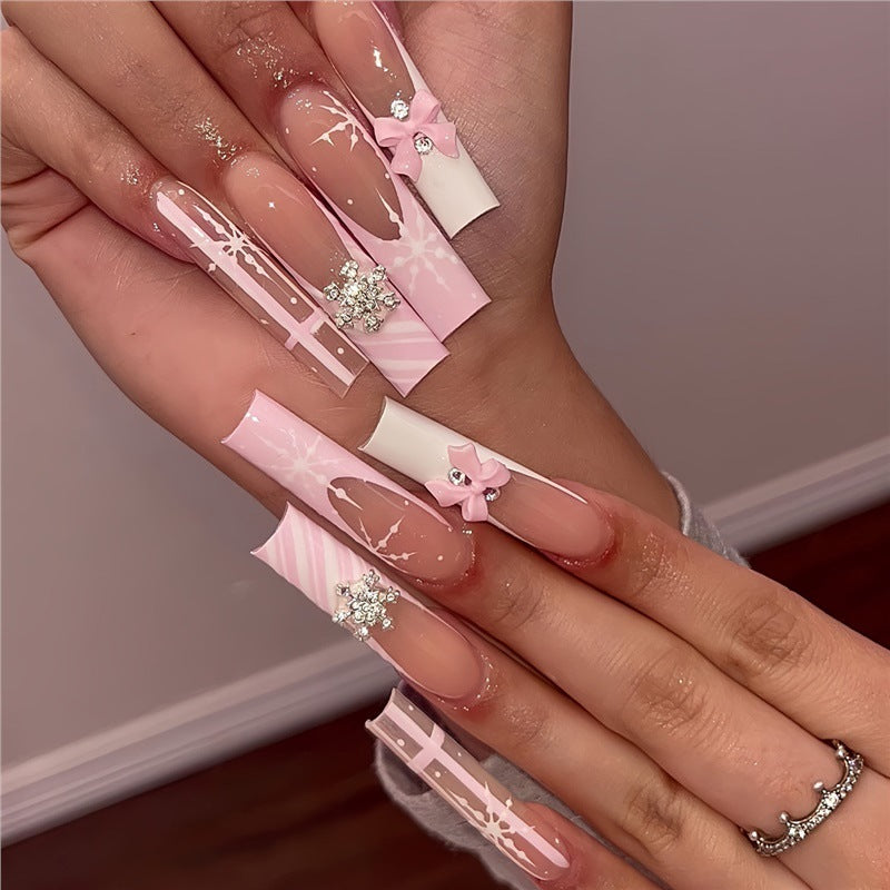 Festive Holiday Nail Art Bowlift