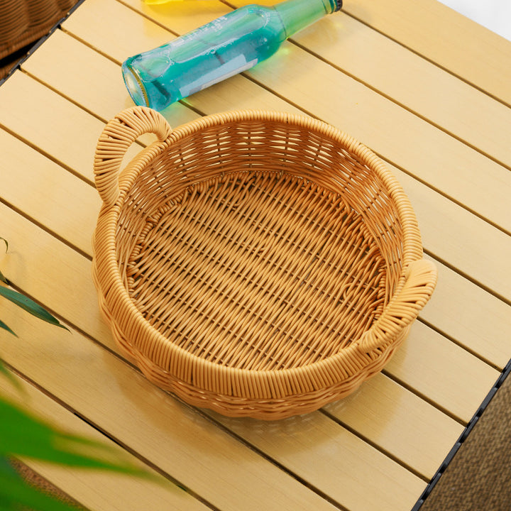 Artisan Woven Storage Basket Bowlift