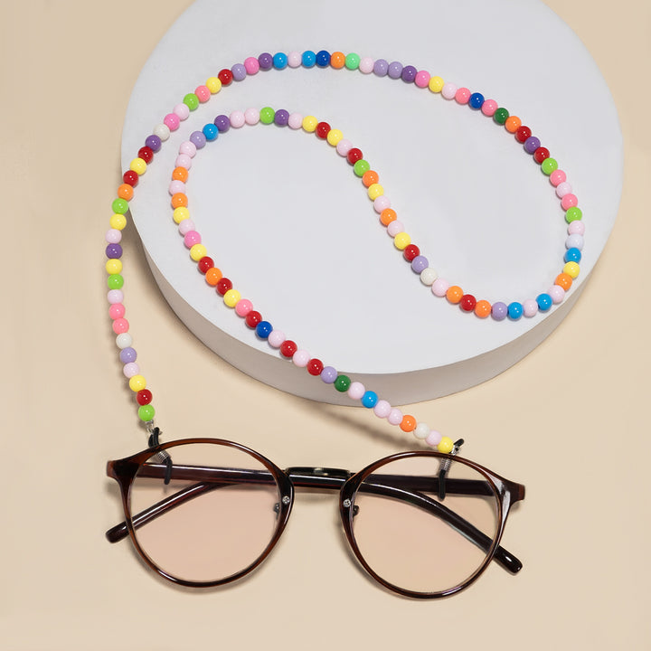 Colorful Beaded Eyewear Chain Bowlift