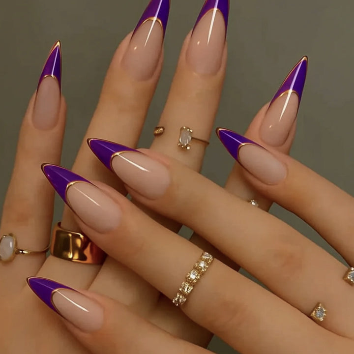 Elegant Stiletto Nail Enhancements Bowlift