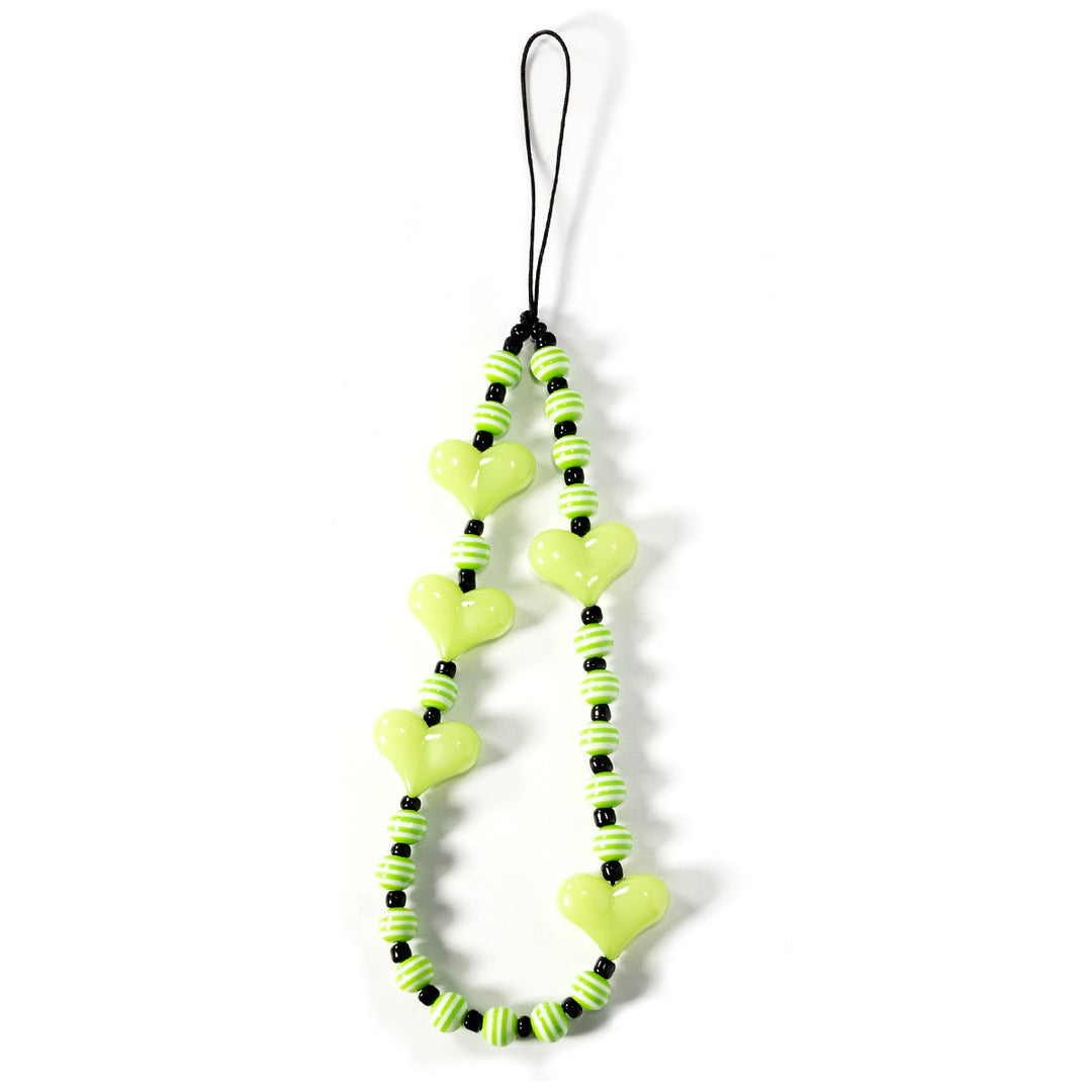 Beaded Smile Face Eyewear Chain Bowlift