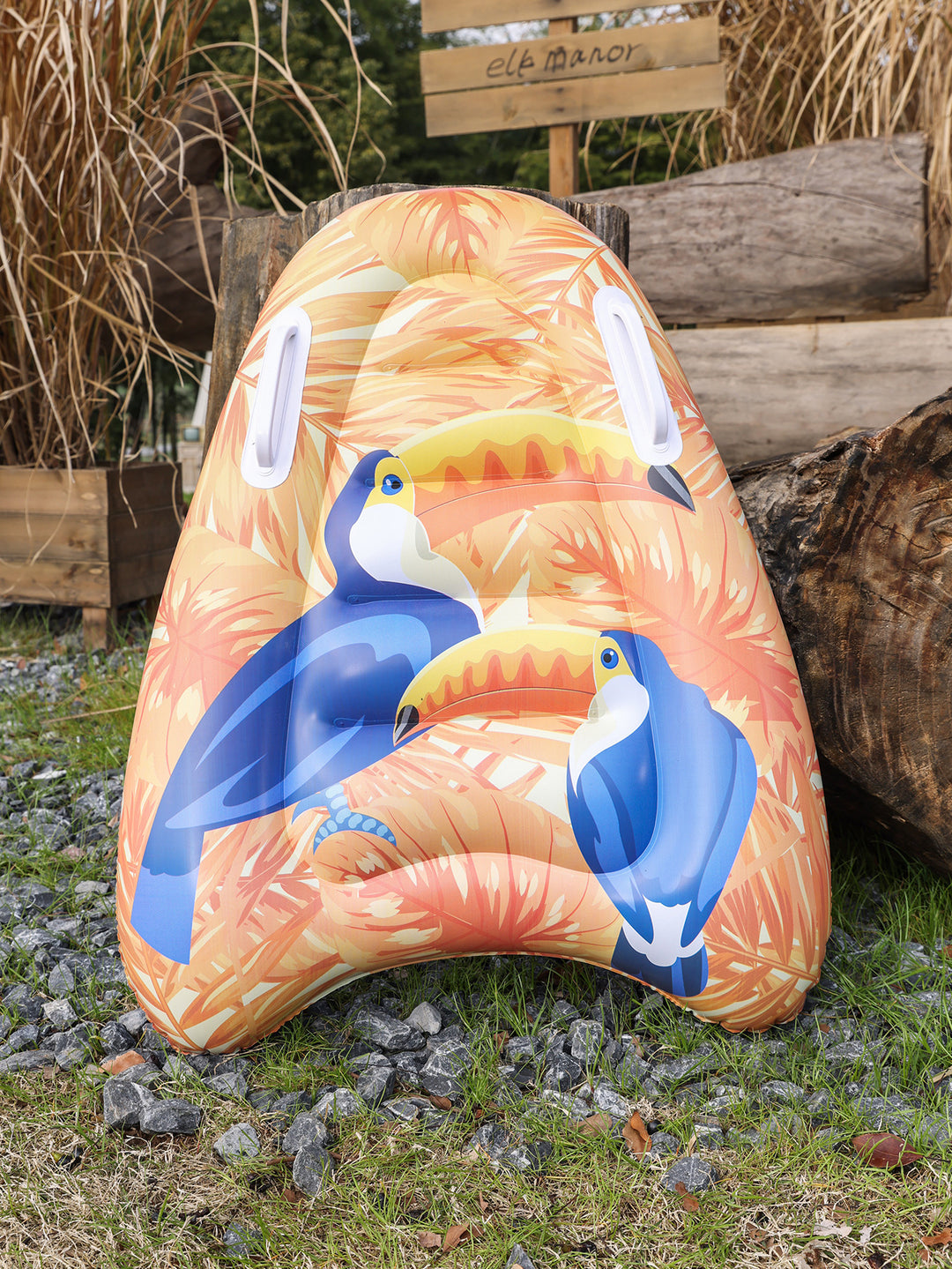 Ladies Inflatable Water Lounge with Side Handles Bowlift