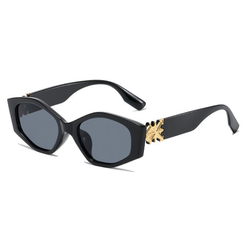 Women's geometric sunglasses with luxurious detail Bowlift