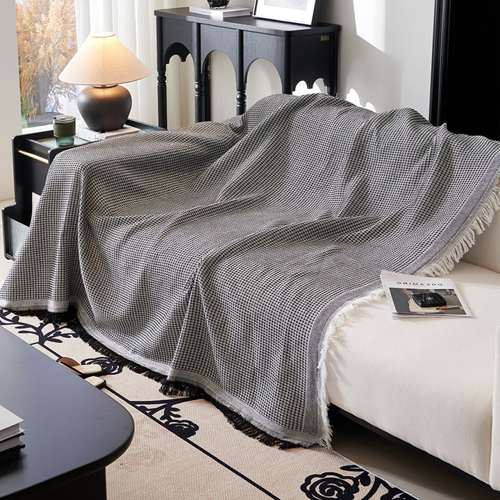Artistic Cat-Themed Throw Blanket