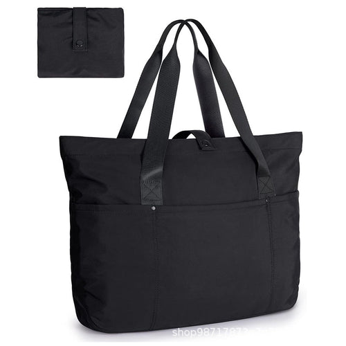 Multifunctional shopping bag with multiple outside pockets Bowlift